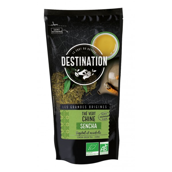 Thé Vert Bio - Sencha Primeur Zhejiang - 80g Thé Vert Bio - Sencha Primeur Zhejiang - 80g