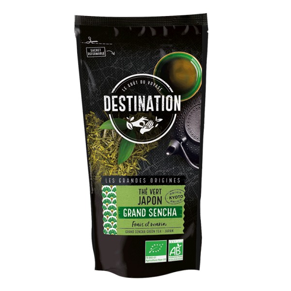 Thé Vert Bio - Sencha Premium Uji - 80g Thé Vert Bio - Sencha Premium Uji - 80g