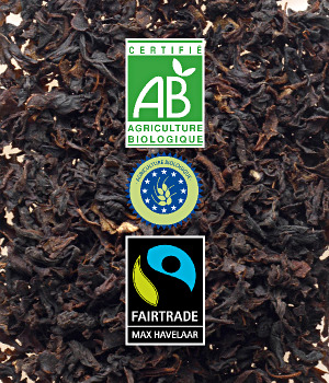 Thé Noir Bio Equitable Vrac - 1er Cru Ceylan UVA Flowery Pekoe - 1kg Thé Noir Bio Equitable Vrac - 1er Cru Ceylan UVA Flowery Pekoe - 1kg
