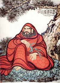 bodhidharma moine Zen