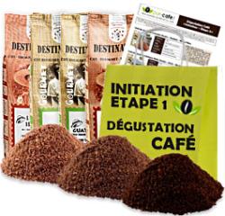 Dégustation Café - Initiation Étape1 - 4 grands crus moulu